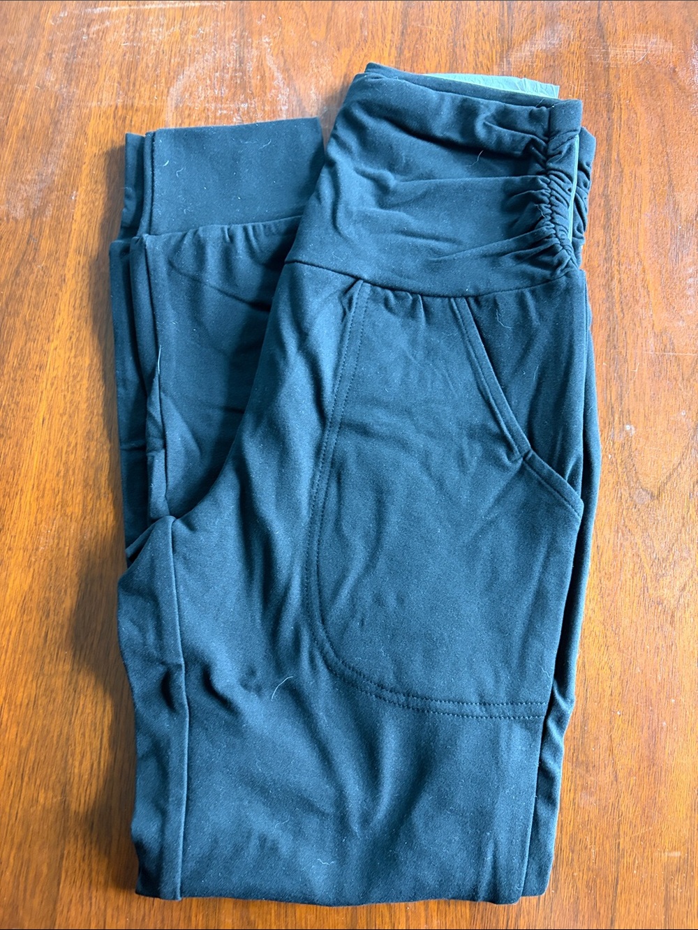 Womens xs Black and gray joggers with High Waist